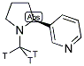 NICOTINE, L-, [N-METHYL-3H] Struktur