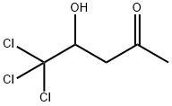 5,5,5-TRICHLORO-4-HYDROXYPENTAN-2-ONE Struktur