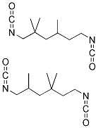 TRIMETHYL-1,6-DIISOCYANATOHEXANE Struktur