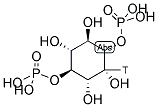 INOSITOL 1,4-BISPHOSPHATE, D-[INOSITOL-2-3H(N)]- Struktur