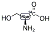 L-SERINE, [14C(U)]- Struktur