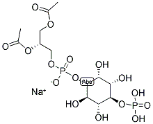 1,2-DIACYL-SN-GLYCERO-3-PHOSPHO-[1-D-MYO-INOSITOL 4-PHOSPHATE] SODIUM SALT Struktur