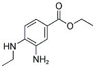 3-AMINO-4-ETHYLAMINO-BENZOIC ACID ETHYL ESTER Struktur