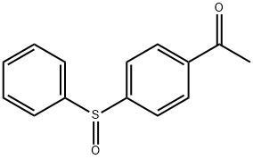 1-[4-(PHENYLSULFINYL)PHENYL]-1-ETHANONE Struktur