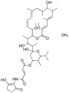 BAFILOMYCIN B1 MONOHYDRATE Struktur