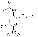 N1-(5-CHLORO-4-NITRO-2-PROPOXYPHENYL)ACETAMIDE Struktur