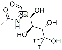 ACETYL-D-GLUCOSAMINE, N-[GLUCOSAMINE-6-3H] Struktur