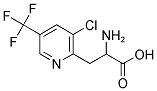 2-AMINO-3-[3-CHLORO-5-(TRIFLUOROMETHYL)-2-PYRIDINYL]PROPANOIC ACID Struktur