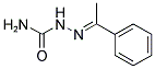 2-[(E)-1-PHENYLETHYLIDENE]-1-HYDRAZINECARBOXAMIDE Struktur