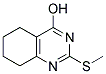 2-(METHYLSULFANYL)-5,6,7,8-TETRAHYDRO-4-QUINAZOLINOL Struktur