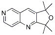 1,1,3,3-TETRAMETHYLFURO[3,4-B][1,6]NAPHTHYRIDINE Struktur