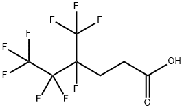 4,5,5,6,6,6-HEXAFLUORO-4-(TRIFLUOROMETHYL)HEXANOIC ACID Struktur