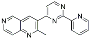 2-METHYL-3-[2-(PYRIDIN-2-YL)PYRIMIDIN-4-YL]-1,6-NAPHTHYRIDINE Struktur