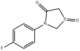 3-(4-FLUOROPHENYL)-4-OXO-1,3-THIAZOLAN-1-IUM-1-OLATE Struktur