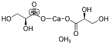 L-GLYCERIC ACID HEMICALCIUM SALT MONOHYDRATE Struktur