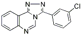 3-(3-CHLOROPHENYL)-[1,2,4]TRIAZOLO[4,3-C]QUINAZOLINE Struktur