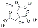 CITRIC ACID, TRILITHIUM SALT HYDRATE Struktur