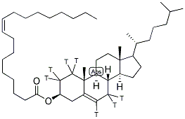 CHOLESTERYL OLEATE, [CHOLESTERYL-1,2,6,7-3H(N)] Struktur