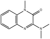 3-(DIMETHYLAMINO)-1-METHYL-2(1H)-QUINOXALINONE Struktur