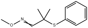 2-METHYL-2-(PHENYLSULFANYL)PROPANAL O-METHYLOXIME Struktur