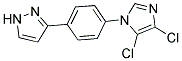 4,5-DICHLORO-1-[4-(1H-PYRAZOL-3-YL)PHENYL]-1H-IMIDAZOLE Struktur