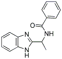 N-[1-(1H-1,3-BENZIMIDAZOL-2-YL)ETHYL]BENZENECARBOXAMIDE Struktur