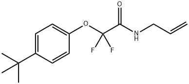 N-ALLYL-2-[4-(TERT-BUTYL)PHENOXY]-2,2-DIFLUOROACETAMIDE Struktur