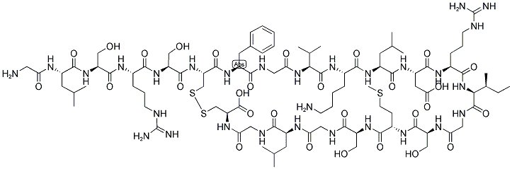 C-TYPE NATRIURETIC PEPTIDE (CHICKEN) Struktur