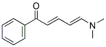 5-(DIMETHYLAMINO)-1-PHENYLPENTA-2,4-DIEN-1-ONE Struktur