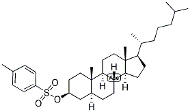 5-ALPHA-CHOLESTAN-3-BETA-OL P-TOLUENESULPHONATE Struktur