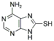 6-AMINOPURINE-8(9H)-THIONE Struktur