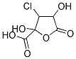 3-CHLORO-2,4-DIHYDROXY-5-OXO-2-TETRAHYDROFUROIC ACID Struktur