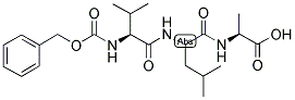 Z-VAL-LEU-ALA-OH Struktur