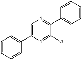 3-CHLORO-2,5-DIPHENYLPYRAZINE Struktur