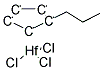 I-PROPYLCYCLOPENTADIENYLHAFNIUM TRICHLORIDE Struktur