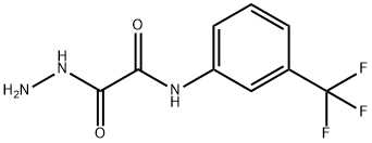 2-HYDRAZINO-2-OXO-N-[3-(TRIFLUOROMETHYL)PHENYL]ACETAMIDE Struktur