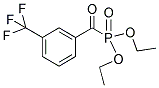 DIETHYL [3-(TRIFLUOROMETHYL)BENZOYL]PHOSPHONATE Struktur