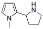 1-METHYL-2-PYRROLIDIN-2-YL-1H-PYRROLE Struktur