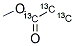 METHYL PROPIOLATE (1,2,3-13C3) Struktur