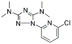 1-(6-CHLORO-2-PYRIDINYL)-N3,N3,N5,N5-TETRAMETHYL-1H-1,2,4-TRIAZOLE-3,5-DIAMINE Struktur