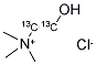 CHOLINE CHLORIDE (1,2-13C2) Struktur