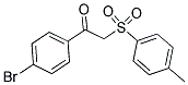 1-(4-BROMOPHENYL)-2-((4-METHYLPHENYL)SULFONYL)ETHAN-1-ONE Struktur