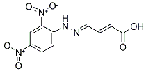 4-(2,4-DINITROPHENYLHYDRAZONO)-BUTENOIC ACID Struktur