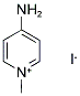 4-AMINO-1-METHYLPYRIDINIUM IODIDE Struktur