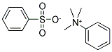 TRIMETHYLPHENYLAMMONIUM BENZENESULFONATE Struktur