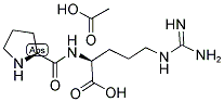 H-PRO-ARG-OH ACETATE SALT Struktur