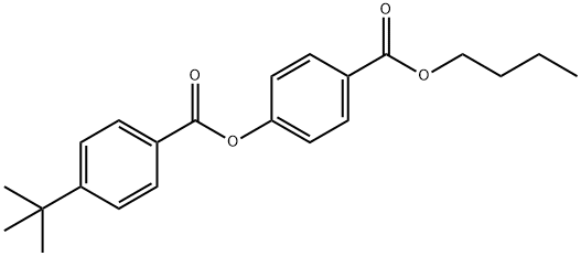 4-(BUTOXYCARBONYL)PHENYL 4-(TERT-BUTYL)BENZENECARBOXYLATE Struktur