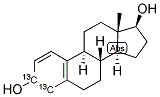 ESTRADIOL(3,4-13C2) Struktur