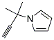1-(1,1-DIMETHYLPROP-2-YNYL)-1H-PYRROLE Struktur