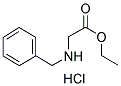 N-BENZYLGLYCINE ETHYL ESTER HYDROCHLORIDE Struktur